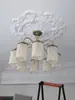 Vestuário Estilo Francês Latão Gravado Lustre de Pérola Entrada de Corredor Luminária de Parede Vintage Palácio Quarto de Dormir Mesa de Cabeceira Pequeno Lustre