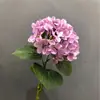 Flor Artificial Ramo Alto Toque Hortênsia Francesa Decoração Fotográfica de Luxo Leve Sala de Estar Quarto Mesa de Jantar Decoração Simples Nórdica
