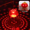 Bolsa de Año Nuevo Linterna Pequeña Luminosa LED Juguete para Niños Proyección de Cristal Linterna Roja Linterna de Jardín de Infancia