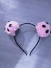 Linda Diadema de Flores de Panda de Dibujos Animados de Felpa Accesorios para Lavar el Cabello Horquilla para el Cabello de Panda Diadema Adorno para la Cabeza para Viaje Venta al por Mayor