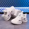 Zapatillas infantiles 2025 otoño nuevo botón giratorio zapatos blancos cómodos versátiles estudiante casual zapatillas para correr