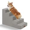 Escaleras para Perros Mascotas a Cama Peldaños Escalera Pequeña para Perros Mayores Rampa Escalera Antideslizante Mesita de Noche Sofá Extraíble y Lavable