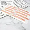 Etiqueta Adhesiva Larga Xue Mei Niang Etiqueta Selladora Puff de Yema de Huevo Pastel Puff Hilo de Carne Etiqueta de Horneado Xiaobei