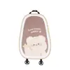 Almofada fofa de urso para assento de carro, de pelúcia e quente para outono e inverno, protetor de assento de carro de desenho animado, almofada decorativa para interior de carro