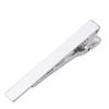Pisacorbatas para hombre simple plata oro negocios novio boda moda profesional seguridad cobre