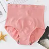 Ropa Interior Cruzada Sin Costuras de Cintura Alta tipo Panal para Mujer Tallas Grandes Posparto Moldeador Corporal Abdominal Túnica Cintura Cadera Elevador Conductor de Humedad Antibacteriano Algodón Puro