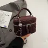 Elegante Xiaomi Home Estilo Coreano de Moda Bolso de Mano tipo Caja Bolso Cruzado Nuevo Otoño 2026 Bolso de Cadena con Cuadros de Diamante Casual para Mujer