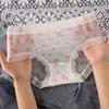 2024 novo cueca de ácido polilático feminino malha cintura sem costura ultrafina respirável cuecas de renda de quadril