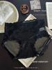 Bragas Sexy de Encaje Estilo Francés de Puro Deseo, Cómodos y Transpirables de Encaje Satén Lujosos para Mujer de Cintura Pequeña