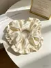 Venta Directa de Fábrica Scrunchie de Satén y Encaje Atmósfera Elegante Scrunchie Negro Goma para el Cabello Diadema Scrunchie