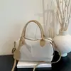 Bolso de hombro grande de estilo europeo y americano, tipo soft-shell, de gran capacidad, 2026, nuevo, bolso cruzado moderno y versátil para el trabajo, bolso de mujer