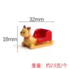 Juguete de Comida en Miniatura Yqt Accesorios DIY Color Degradado Caramelo Árbol de Navidad Taza de Vela Set Resina Decoraciones de Mini Escena