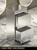 Gabinete de Herramientas para Barbería, Carrito de Herramientas para Salón de Peluquería, Gabinete, Carrito para Cortar el Cabello, Gabinete de Trabajo de Acero Inoxidable para Salón de Peluquería, Mostrador de Almacenamiento