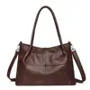 Atacado de bolsas femininas populares para comércio exterior de ombro único, bolsas de mão e tote bags versáteis de couro macio, nova moda 2026