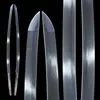 Espada japonesa de acero patrón forjado, hoja sin afilar, acero de Damasco, espada larga samurái de alta gama