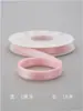 Cinta Personalizada de 1 cm de Color Sólido para Empaque de Regalos Florales con Logo Impreso Cinta de Poliéster con Diseño Impreso