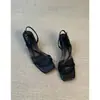 Zapatos de tacón alto estilo francés Chuyuji para mujer, tacones finos que no cansan los pies, nuevo modelo 2026, punta cuadrada, sandalias destalonadas