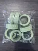 Cubierta de Goma para Rueda de Maleta Cubierta Protectora Carrito de Viaje Repuesto Silicona Silenciosa Rueda Universal Polea Anillo de Silicona Accesorios