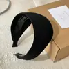 Diadema de Esponja Color Café Otoño Invierno para Mujer Estilo Coreano Uso Diario Versátil Diadema Alta para la Frente para Lavarse la Cara Atadura de Pelo Pinza para el Cabello