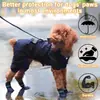 Cachorrinhos Cores Doces Antiderrapantes Impermeáveis Borracha Sapatos de Chuva Botas Capa para Patas (Roxo,Médio)