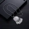 Pendientes Largos Bohemios con Borlas Estilo Étnico Retro Pendientes de Plata Redondos Pez Mariposa Colorida Pendientes de Pavo Real