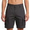 Comércio Exterior Transfronteiriço Europeu e Americano Retrô Masculino Verão Outdoor Soltos Multibolsos Shorts Cargo Esportivos Shorts Retos Comprimento do Joelho