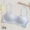 Sutiã invisível sem bojo, decote baixo, sem costura, para mulheres com pouco busto, com suporte lateral, alças finas e belo design nas costas