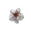 Presilha de Frangipani Colorida Doce de 4cm Venda Quente Transfronteiriça Acessório de Cabelo Doce Acessório de Cabeça Feminino Flor Acessórios de Cabelo Presilha de Cabelo Placa Atacado