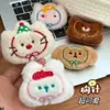 2025 Nuevo Broche de Peluche Muñeco de Dibujos Animados Pin Ins Corazón de Chica Joyería Accesorios para Mochila Escolar de Estudiante Broche