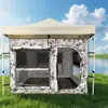 Fabricantes de origen venta al por mayor tiendas de campaña para camping al aire libre con revestimiento plateado para varias personas, protección solar, impermeable, cálido para invierno, equipo de camping