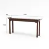 Nuevo Lujo Ligero Chino Simple Villa Rural Salón Principal Mesa de Ofrendas Aparador Mesa de los Ocho Inmortales Combinación Altar de Buda para la Entrada Altar de Dios