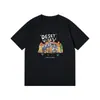 Camiseta de Moda Casual de Manga Corta para Hombre, Diseño Versátil de Moda, Camiseta de Algodón Puro Holgada para Pareja para Verano