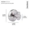 Gancho Transfronteiriço Aço Inoxidável Ventosa Gancho Sem Furos Marca de Gancho Gancho de Metal Banheiro Cozinha Armazenamento Gancho de Toalha