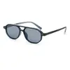 Gafas de sol polarizadas de doble puente de estilo nuevo para hombre, montura grande, adelgazantes, look sin maquillaje, protección solar, gafas de sol ligeras para mujer