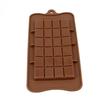 26 Tiras de Botões do Alfabeto Inglês e Fondant Kraft 12 Peças Waffle 24 Peças Molde de Chocolate Silicone Bolo