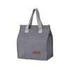 Bolsa de Almuerzo de Mano Estilo Japonés Trabajo Portátil Bolsa Lonchera de Aluminio Engrosado Bolsa de Almuerzo Portátil para Estudiante Aislamiento Térmico
