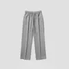 Pantalones de Chándal Pesados Estilo Americano para Hombre, Marca de Tendencia Primavera y Otoño, Pantalones Holgados de Talla Grande de Pierna Ancha, Pantalones Deportivos Casuales de Color Sólido con Caída