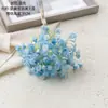 Flores Artificiais por Atacado: Elegância Estrelada Borracha Macia Gipsofila Flores Artificiais Estilo Ins para Decoração de Casa, Artesanato para Casamento Transfronteiriço