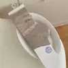 Calcetines de Media Pierna Estilo Coreano para Mujer, Delgados Transpirables Primavera/Verano con Borde Enrollado, Calentadores de Piernas Estilo Ballet de Punta Abierta