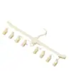 Tendedero para calcetines, Perchero para ropa de bebé con múltiples pinzas, Perchero para ropa interior de niños, Tendedero para ropa de bebé con pinzas para uso doméstico