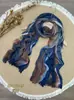 Chal Artístico de Algodón y Lino Estilo Nuevo Otoño 2026, Bufanda Versátil Vintage Delgada de Modal Tie-Dye Bloque de Color