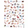 Xiaohongshu Douyin Transmisión en Vivo Pegatinas para Uñas con Relieve para Niños Pegatinas para Uñas para Adultos Funda para Teléfono iPad Fabricante Venta al por Mayor en Stock