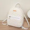 Mochila Casual para Mujer 2024 Nueva Tendencia de Moda Lentejuela Decorativa Estampado de Puntos Mochila Envío Directo