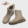 Botas de Nieve Auténticas Ram para Hombre Otoño e Invierno 2026 Zapatos Casuales Antideslizantes para Hombre Botas del Desierto de Caña Alta para Hombre Zapatos para Hombre de Exterior