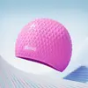 Gorro de Natación para Mujeres con Cabello Largo, Circunferencia de Cabeza Grande, Alto Valor Estético, Impermeable de Silicona, No Aprieta, Gorro de Natación Profesional para Hombres Adultos con Protección para los Oídos