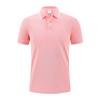 Camiseta publicitaria, camiseta polo personalizada, impresión de logotipo, solapa pura, camiseta de manga corta, ropa de trabajo grupal, bordado