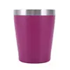 Copo Térmico de Aço Inoxidável Transfronteiriço 9oz Pequeno Portátil Mini Copo de Leite Simples de Dupla Camada Copo de Café a Vácuo Atacado