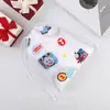 Bolsa con cordón de poliéster 210D Mochila con cordón de tela Oxford de nailon 420D con logotipo impreso Impresión personalizada