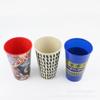 Suministro de vaso de jugo para picnic de 16 oz (450 ml), compatible con impresión por transferencia térmica, película de impresión a plato completo, proceso de serigrafía interior