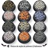 Amazon Halloween Series 5mm Soft Pottery Conjunto Misto Abóbora Esmalte Atacado Esmalte Adesivos Drop Glue DIY